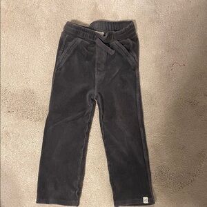 EUC Burt's Bees kids grey organic cotton corduroy pants